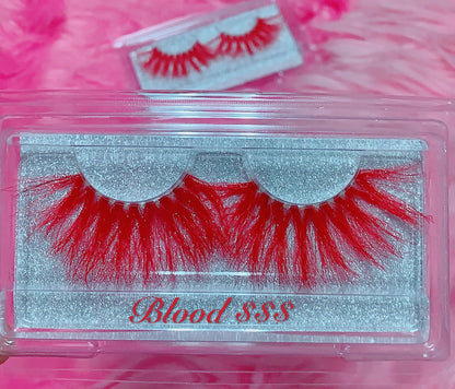 Inked Doll Cosmetics - *BLOOD $$$*(Red) DreamDoll COLOR Lashes!