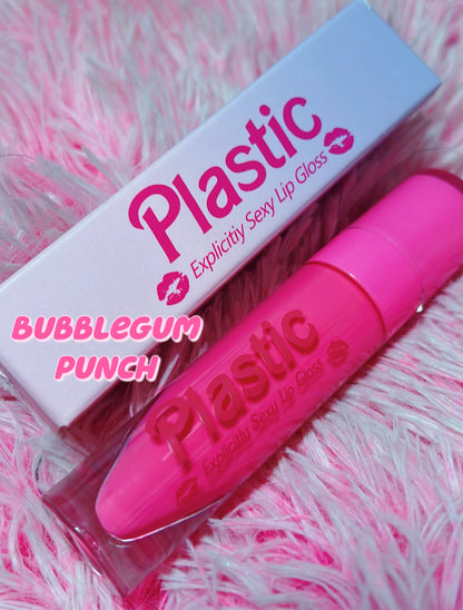 Inked Doll Cosmetics - *BUBBLEGUM PUNCH* PLASTIC" EXPLICITLY SEXY LIP GLOSS