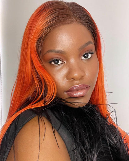 Orange (Bright Orange) - Semi-Permanent Hair Dye - Crazy Color