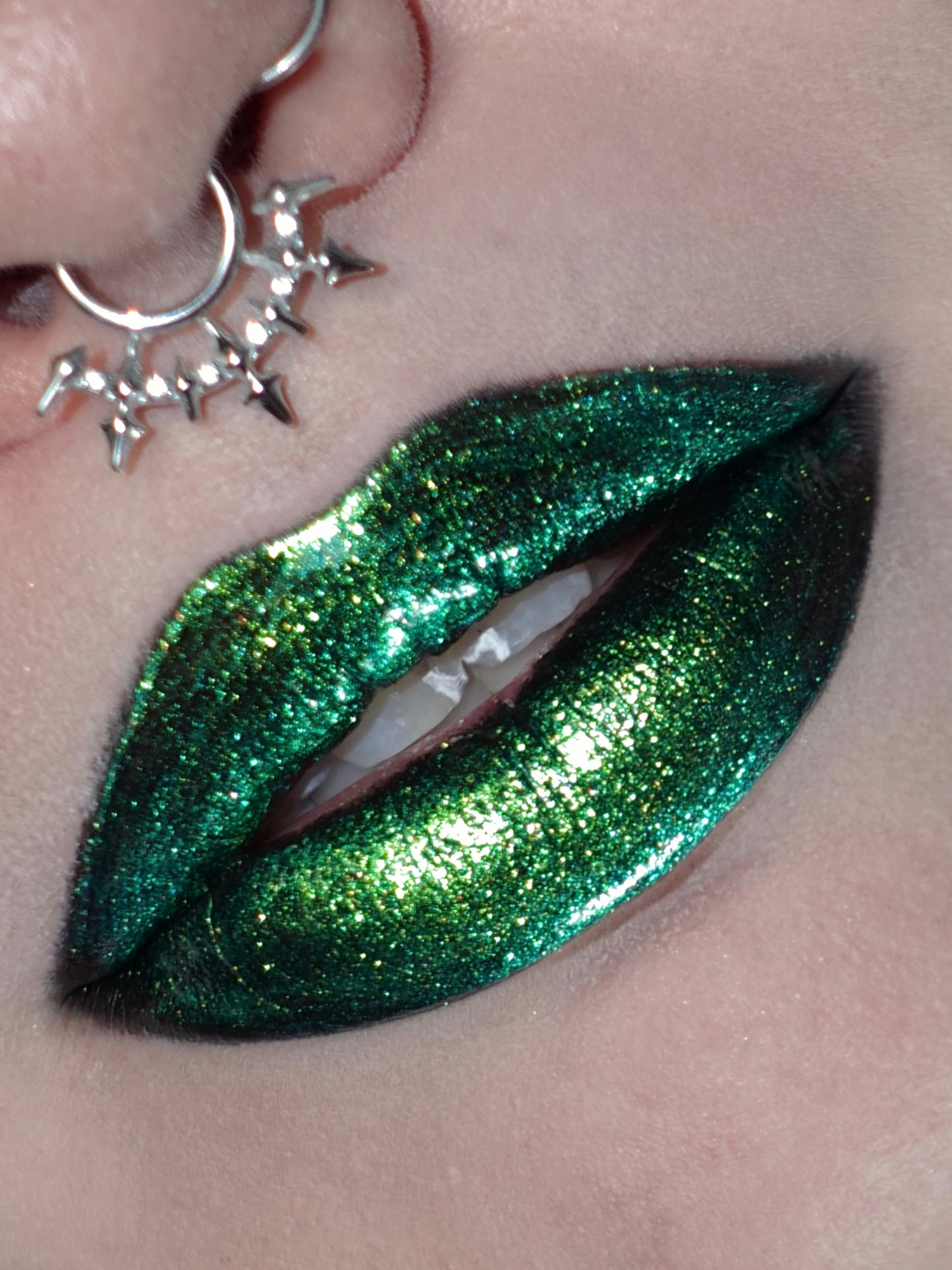 Pluto Chroma Gloss (Turquoise/Pink) - Multichrome Lip Gloss - Glisten Cosmetics