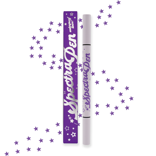 Purple Spectra Pen - Star Stamp Liner - Glisten Cosmetics