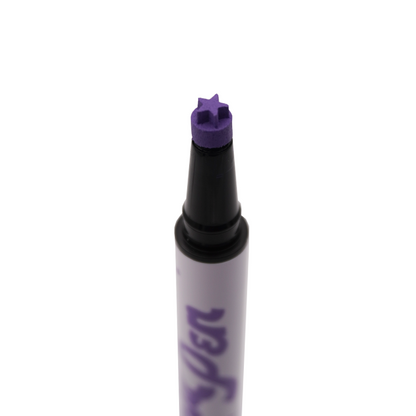 Purple Spectra Pen - Star Stamp Liner - Glisten Cosmetics