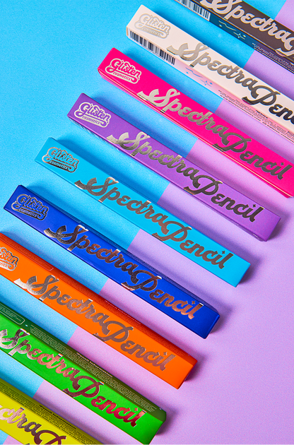 Black Spectra Pencil - Colourful Pencil - Glisten Cosmetics