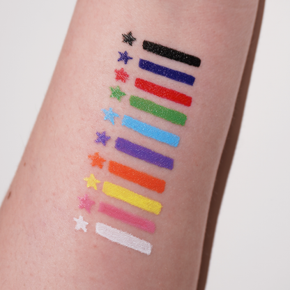 Blue Spectra Pen - Star Stamp Liner - Glisten Cosmetics