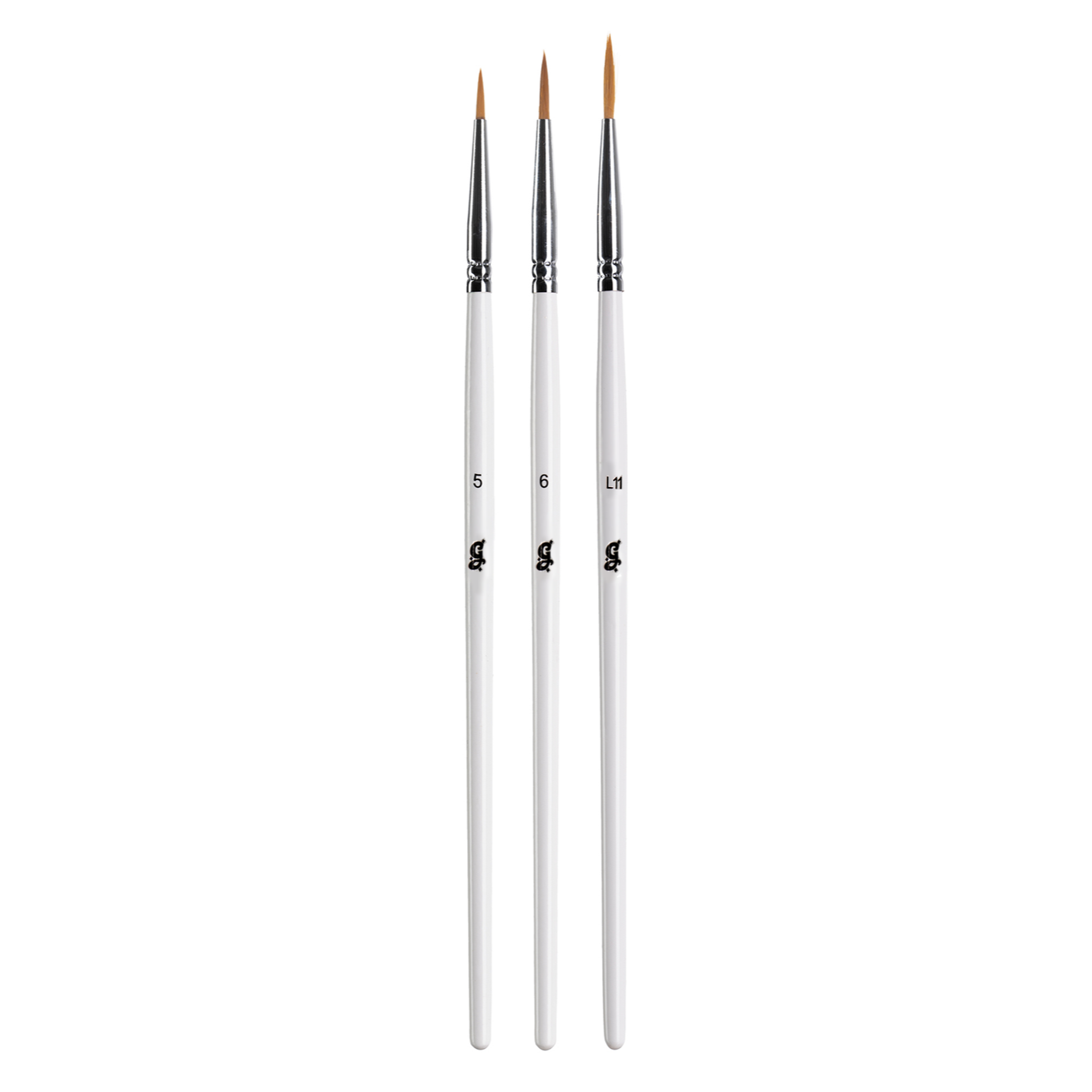 Thick Liner Brush Set - Glisten Cosmetics