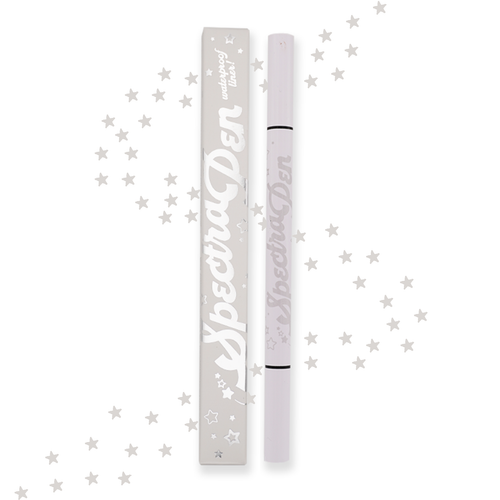 White Spectra Pen - Star Stamp Liner - Glisten Cosmetics