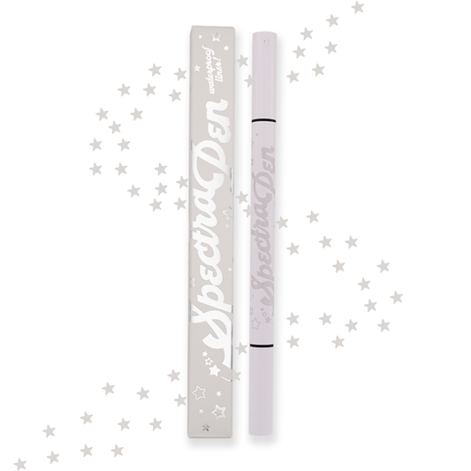 White Spectra Pen - Star Stamp Liner - Glisten Cosmetics